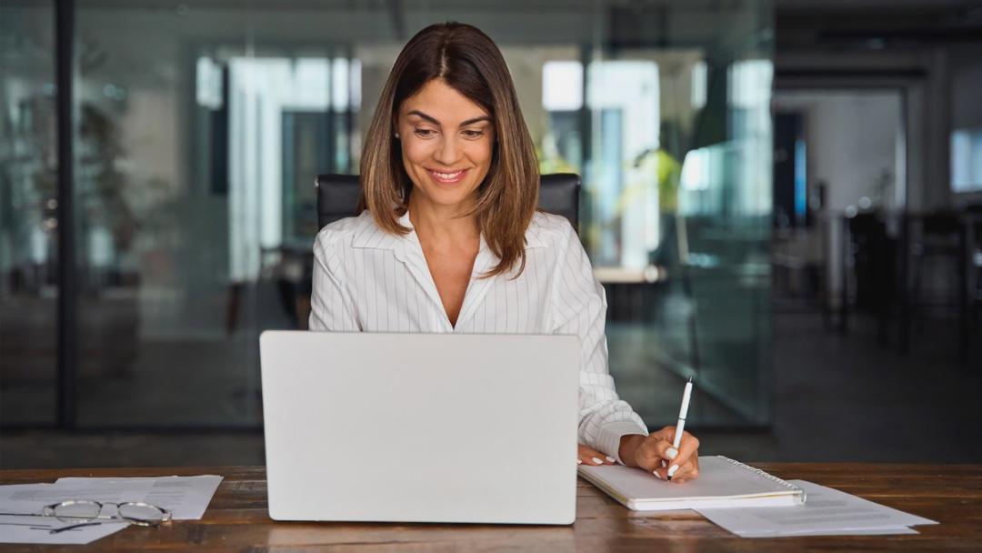 Financial planning workspace with budgeting materials